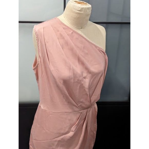 Pretty Garden/ Women's One Shoulder Ruched Bridemaid Dress Small - Picture 8 of 8